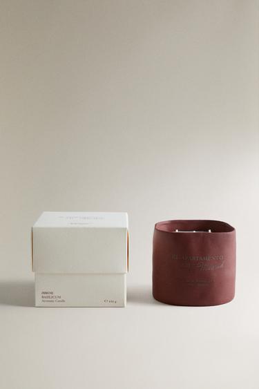 (430 G) BASILICUM SCENTED CANDLE - Mint by Zara - Image 0