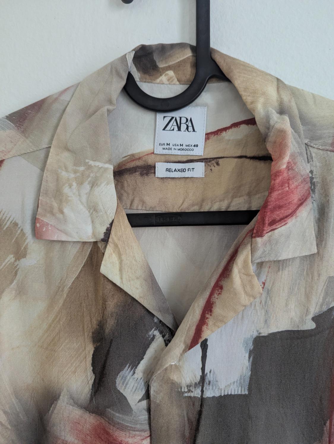 PAINTERLY PRINT SHIRT - Image 3