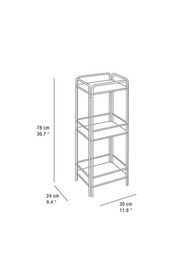 MEUBLE DE RANGEMENT ACIER ET VERRE - Gris de Zara - Image 5