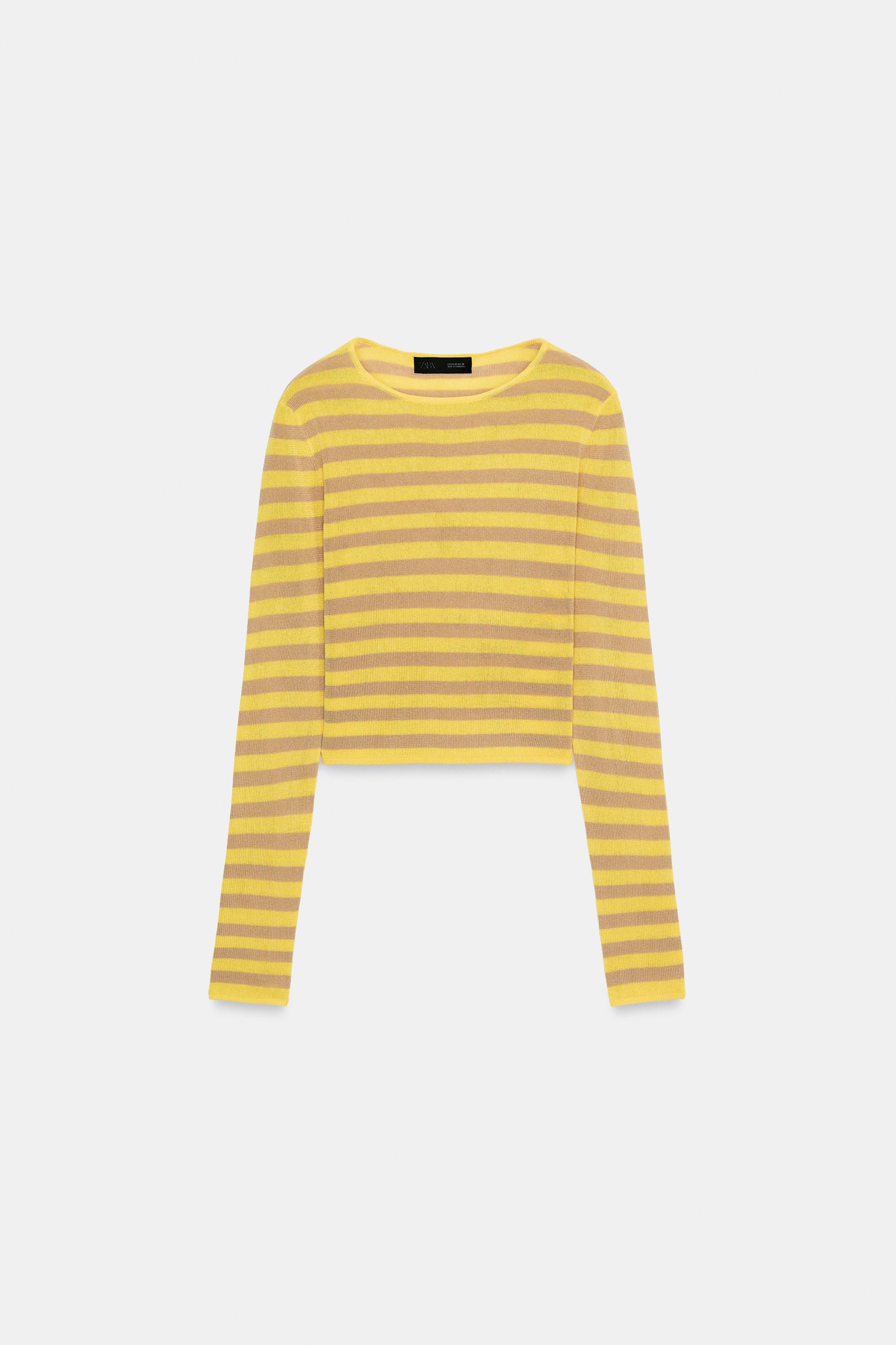 STRIPED CROP TOP