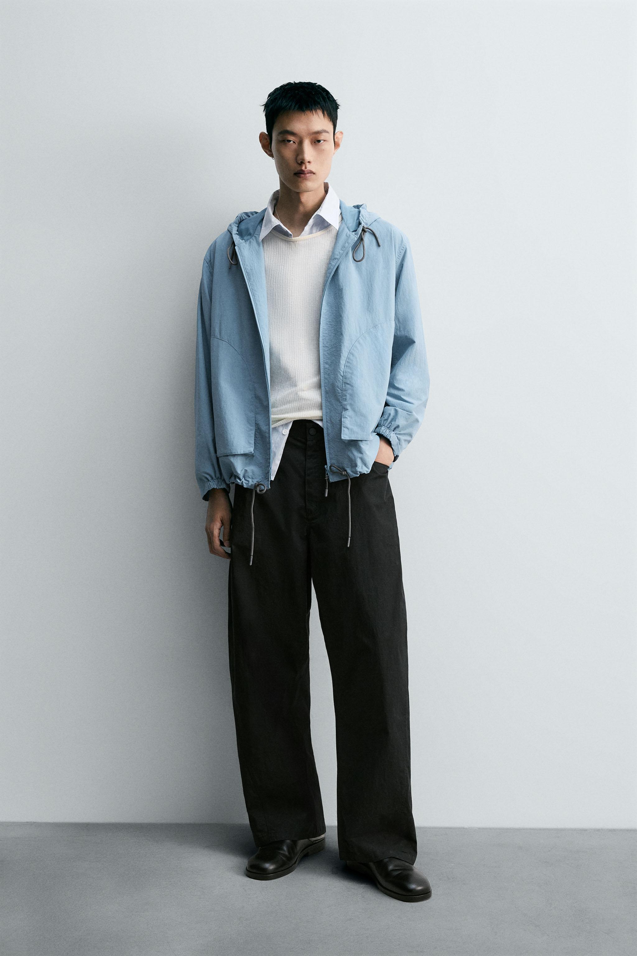 1489ブラック スリムフィットパンツ ファスナーポケット付き NIKE スリムフィット ブラックパンツ ジッパーポケット付き