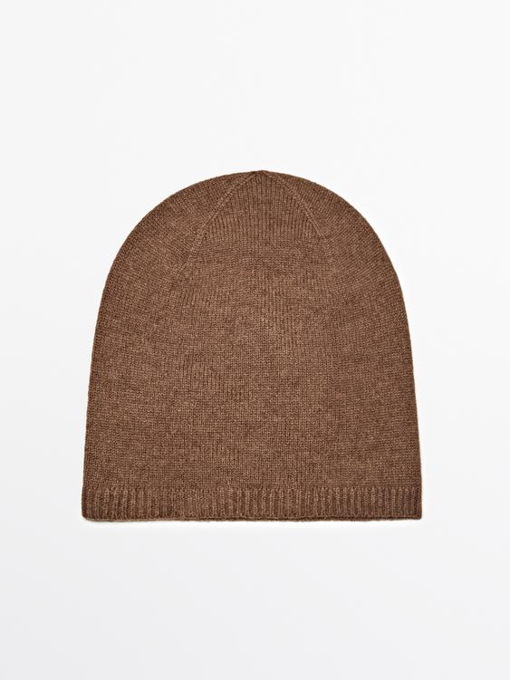 Fine knit beanie