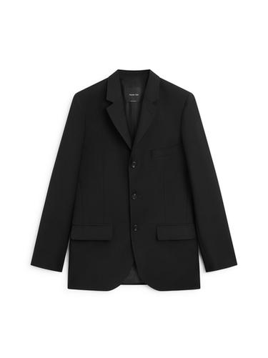 Blazer trois boutons en laine - Noir de Zara