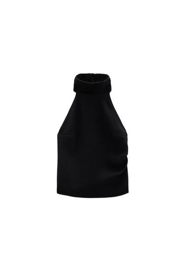 RIBBED HALTER TOP - LIMITED EDITION