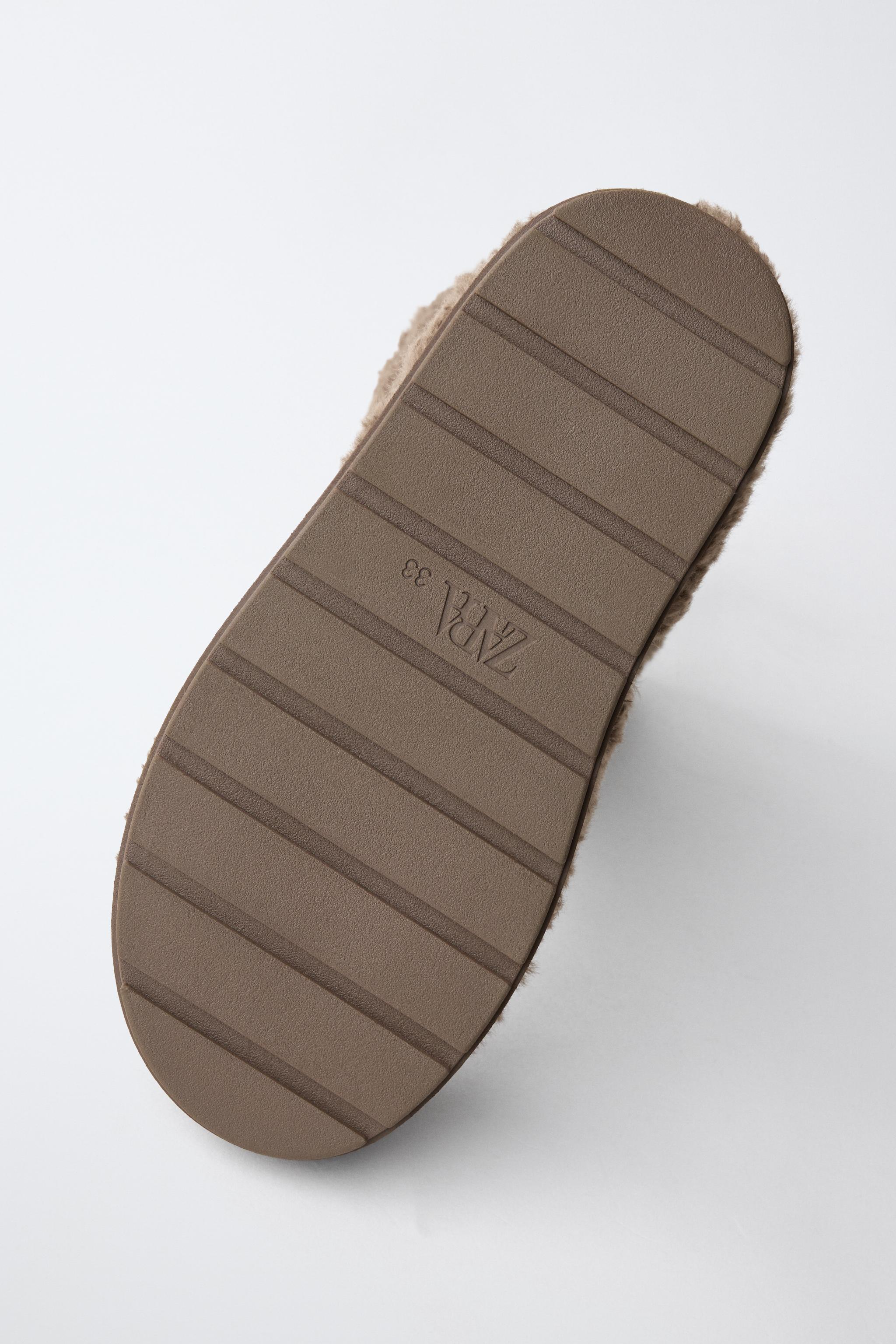 FAUX SHEARLING BOOTS