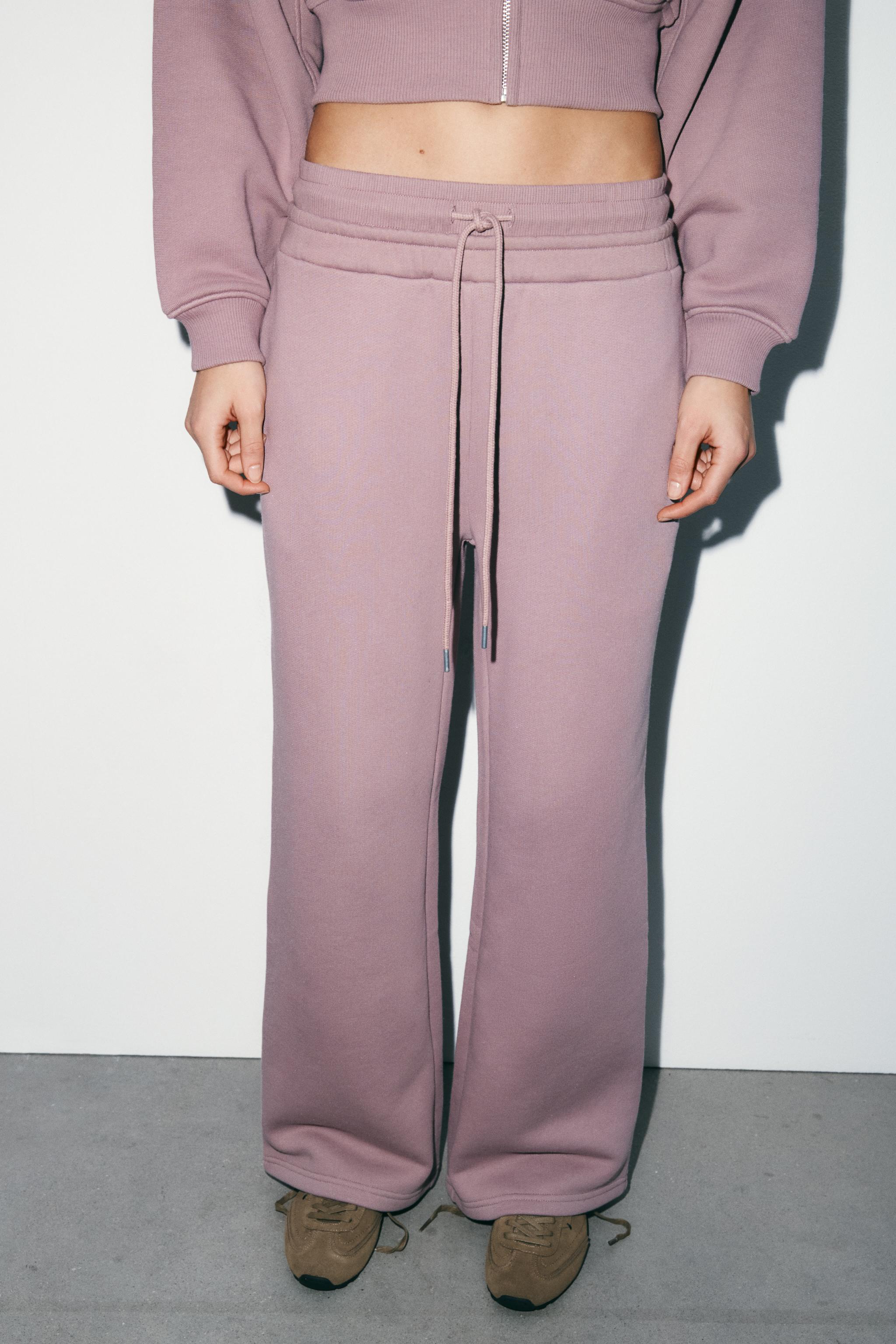 PLUSH STRAIGHT LEG PANTS