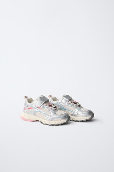 MINNIE MOUSE © DISNEY TRAINERS - Silver by Zara - Image 1