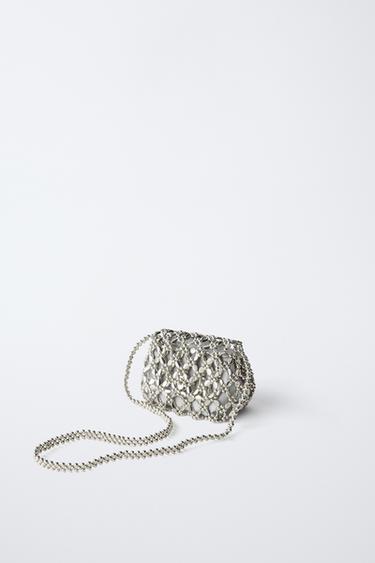SAC FANTAISIE - Argent de Zara - Image 1