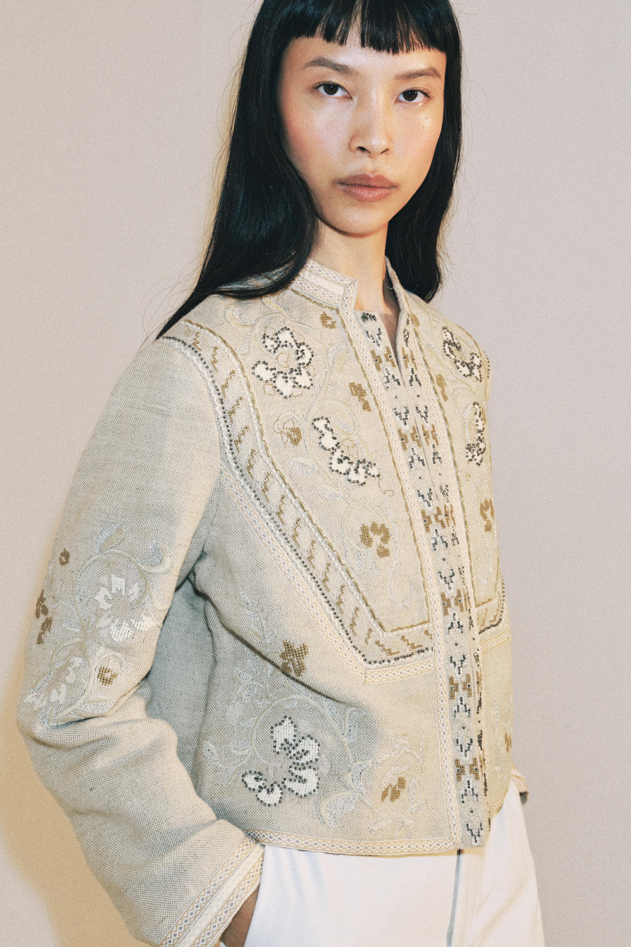 ZW COLLECTION İŞLEMELİ CEKET - Görsel 2