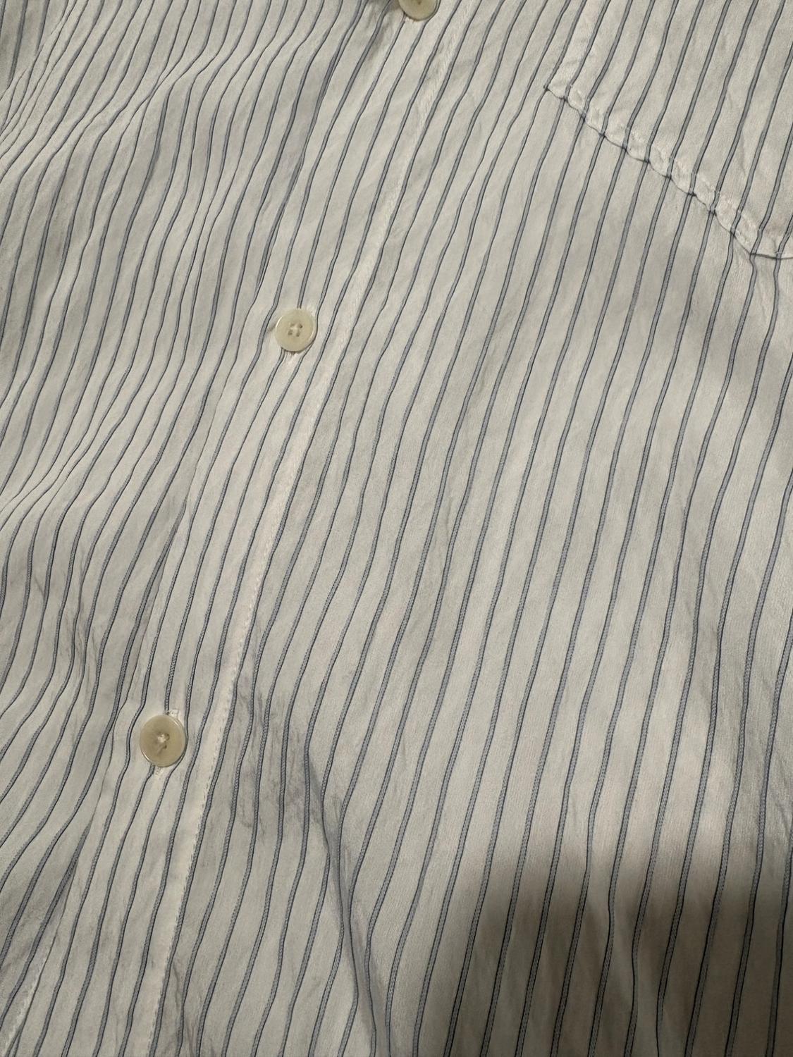 STRIPED VISCOSE BLEND SHIRT - Image 3