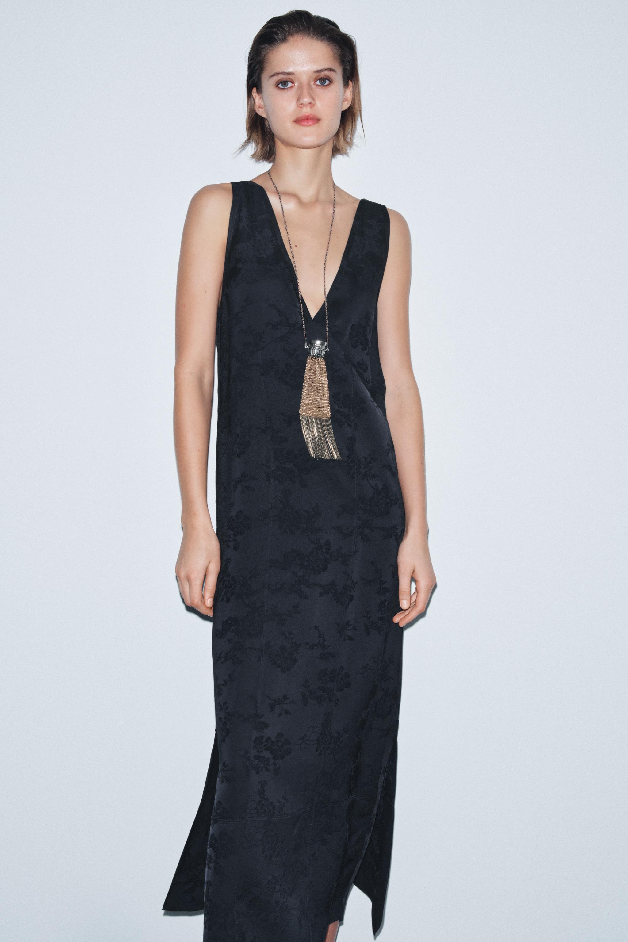 ZW COLLECTION LIMITED EDITION JACQUARD MIDI DRESS