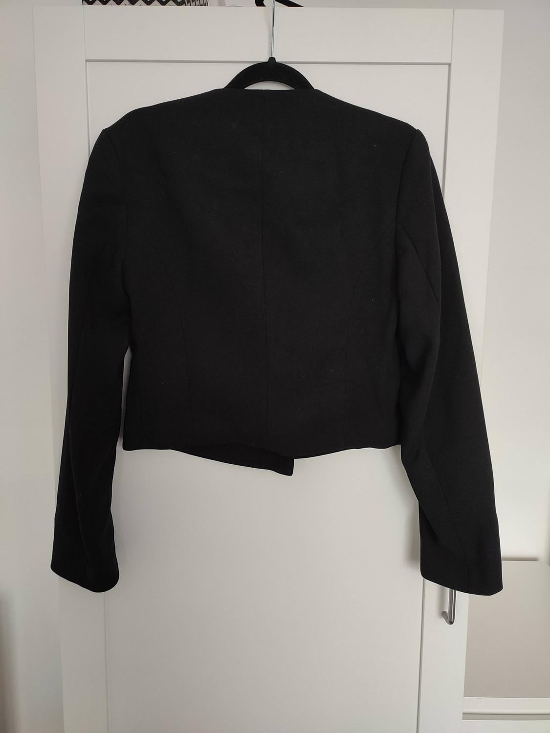 SHORT DOUBLEBREASTED BLAZER - Image 4