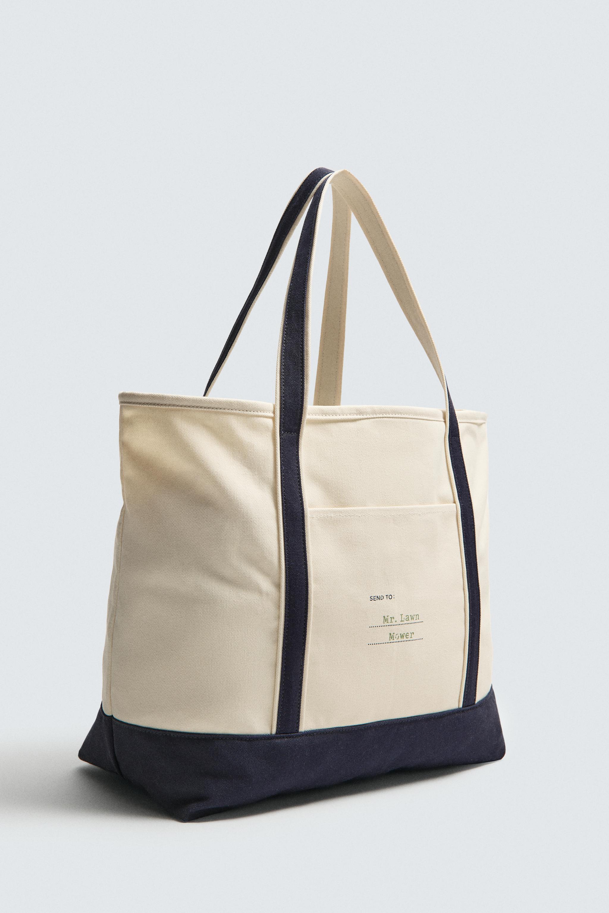 SAC SHOPPER STRUCTURE CONTRASTE
