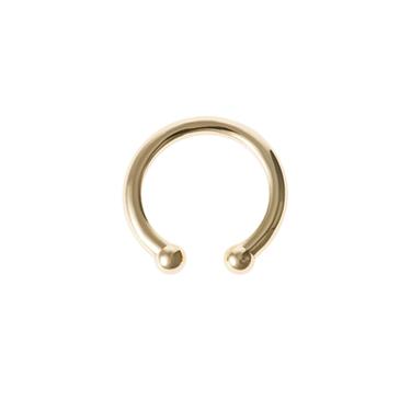 OPEN METAL RING - Gold by Zara