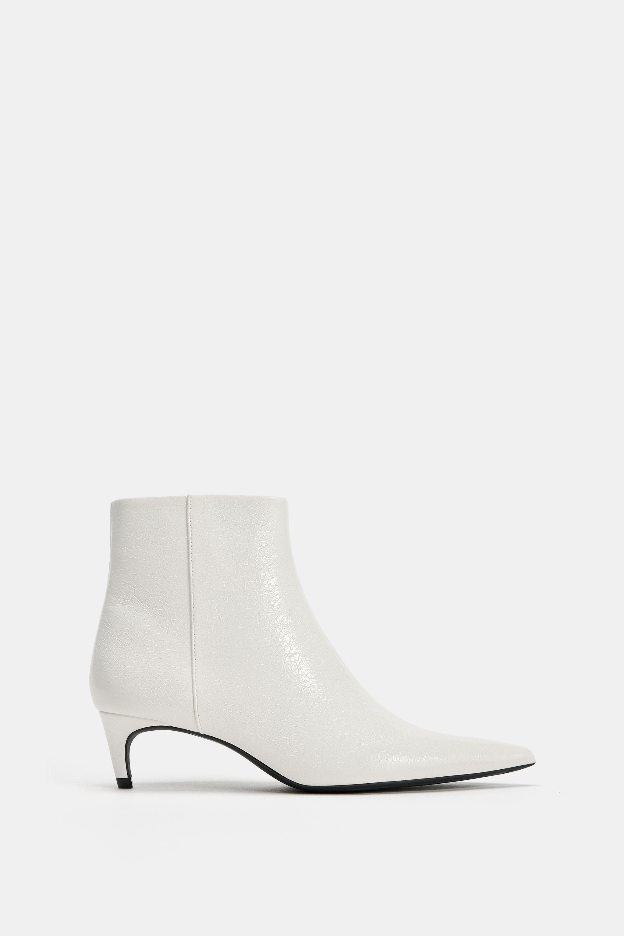 Женские ботинки Zara POINTED HEEL ANKLE BOOTS — фото 2