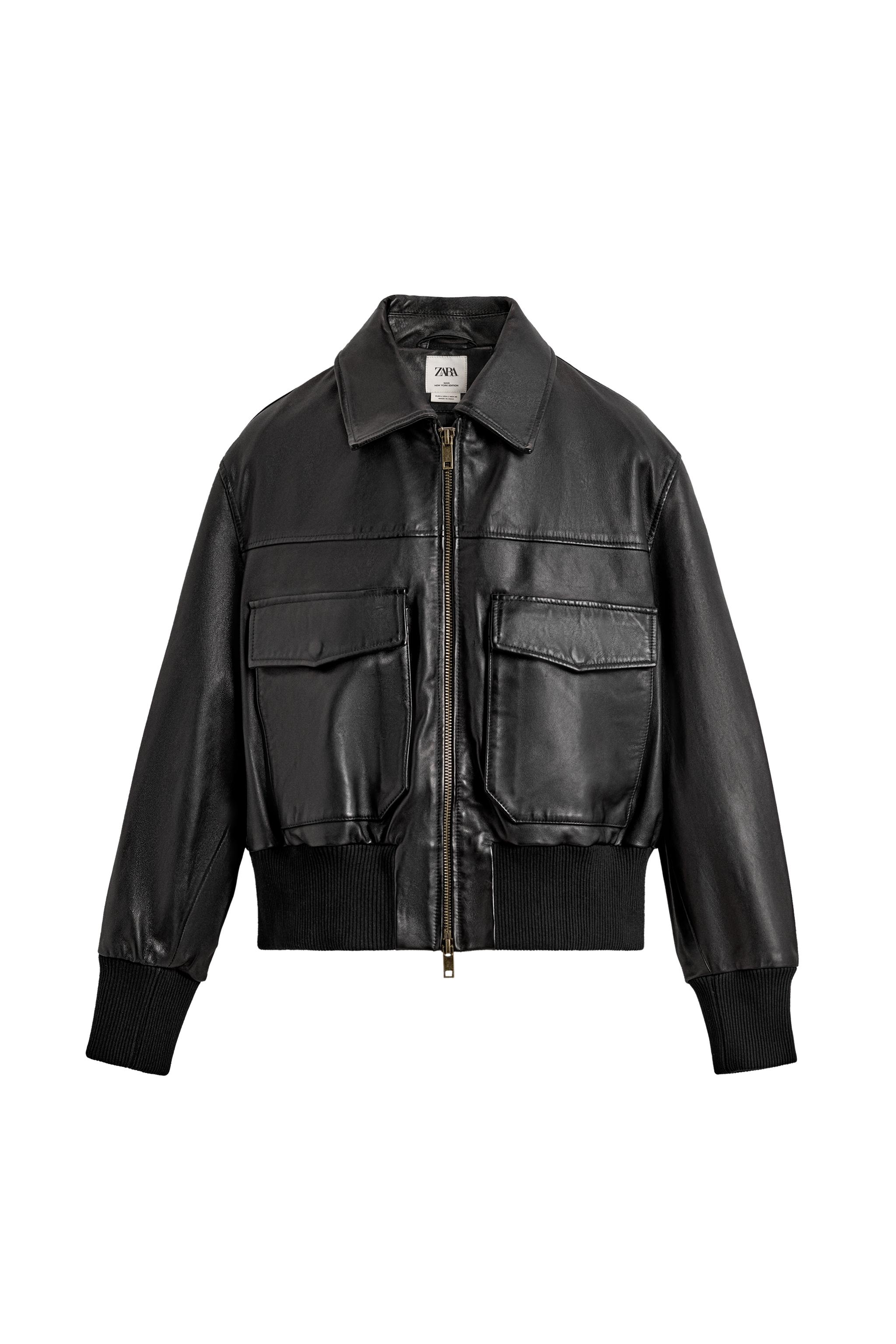 クロップドフィット レザー ジャケット リミテッドエディション