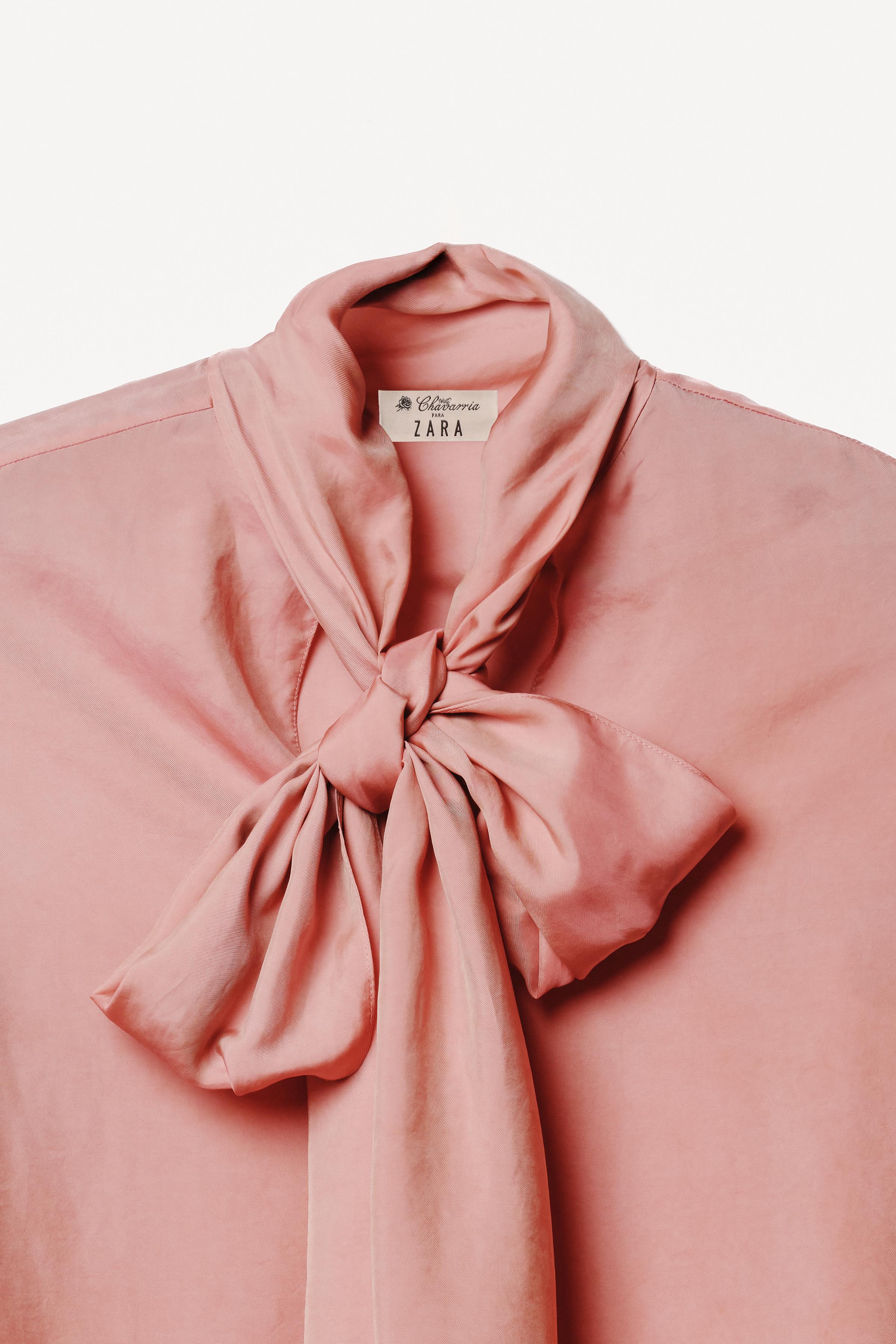 TIED BLOUSE WILLY CHAVARRIA X ZARA