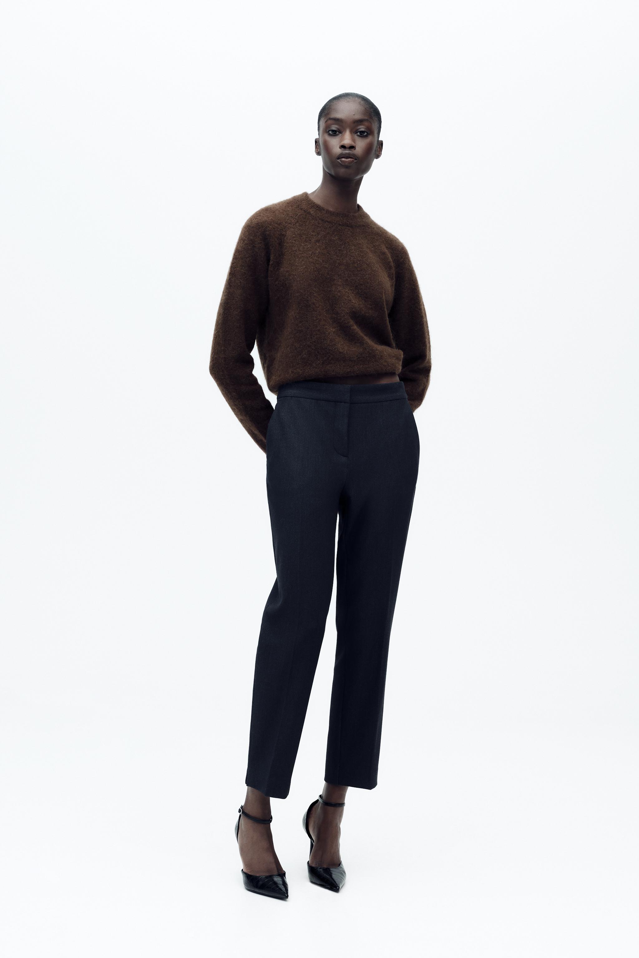 Women s Cropped Trousers ZARA United Kingdom Page 2