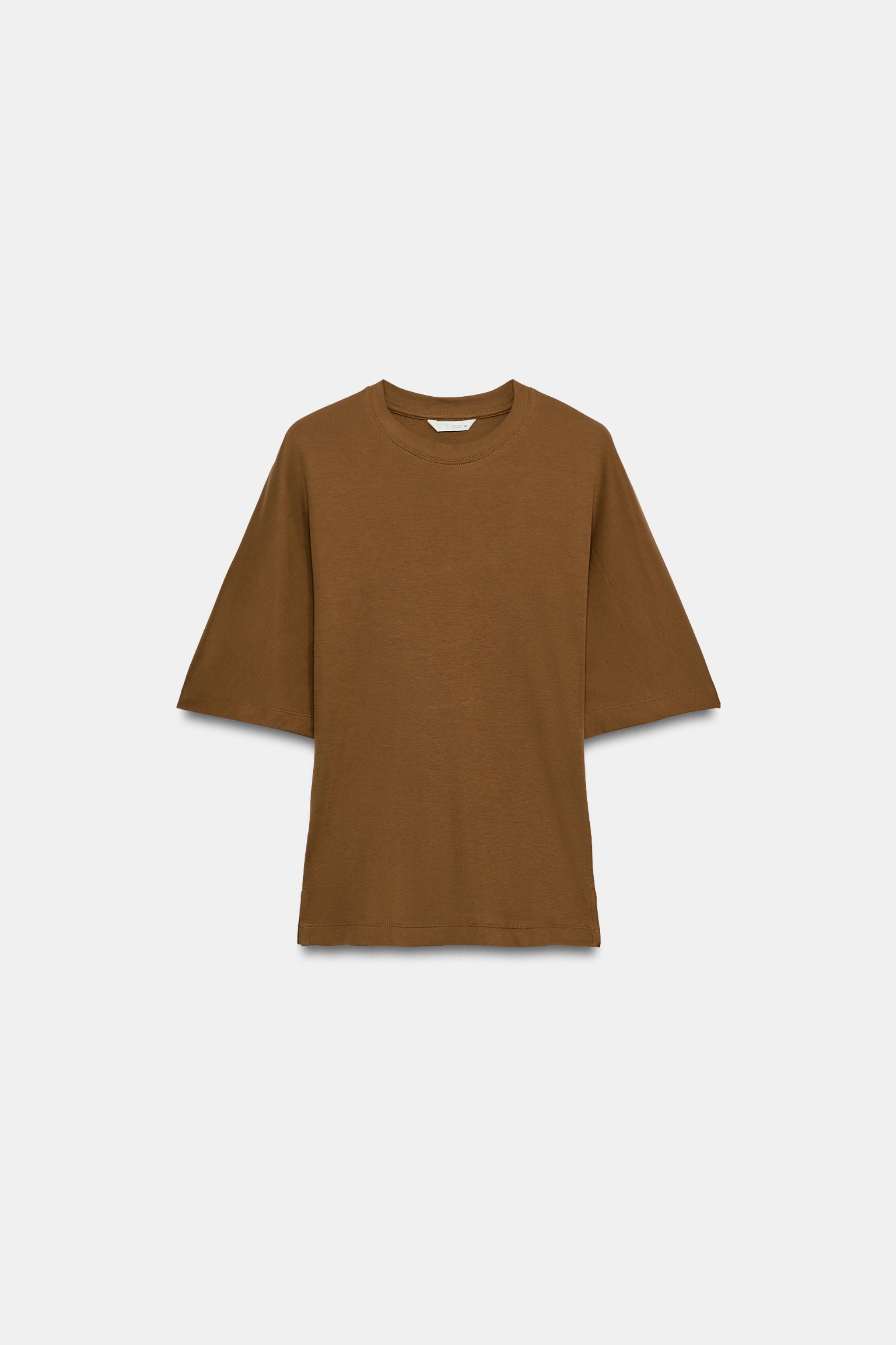 SUPIMA® SLIM FIT T-SHIRT — Toffee