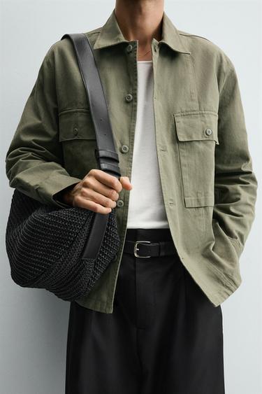BRAIDED SHOULDER BAG - Black by Zara - Image 0