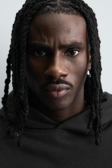 BASIC HOODIE - Black by Zara