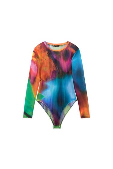 BODY TUL ESTAMPADO