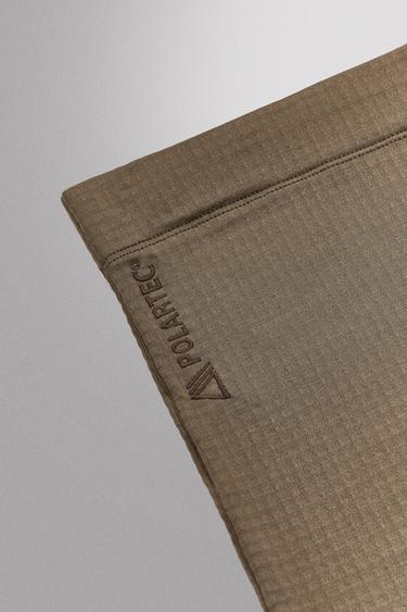 CACHE-COL POLAIRE BIMATIÈRE POLARTEC © - Marron clair de Zara - Image 1