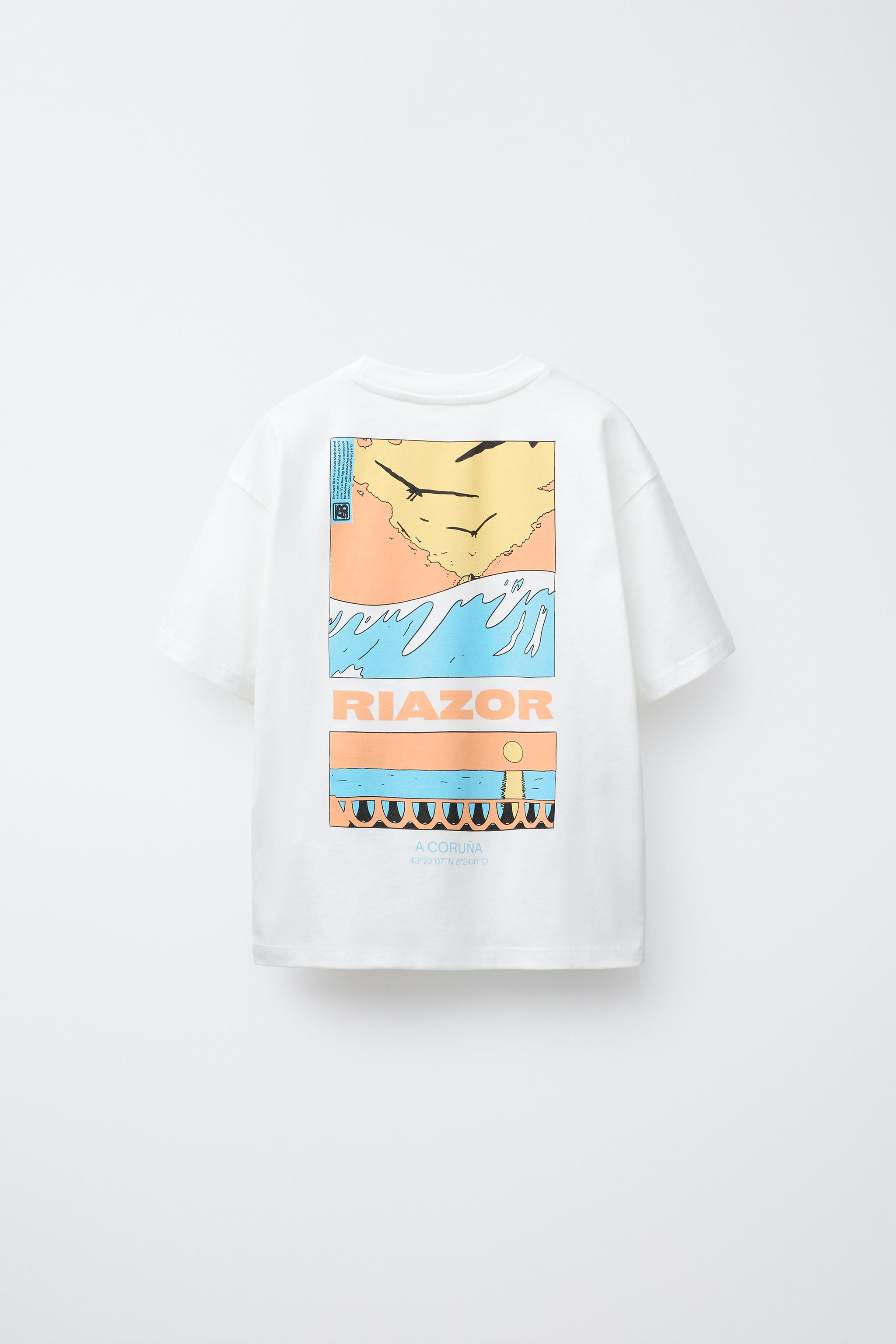 CITY PRINT T-SHIRT - White | ZARA United States