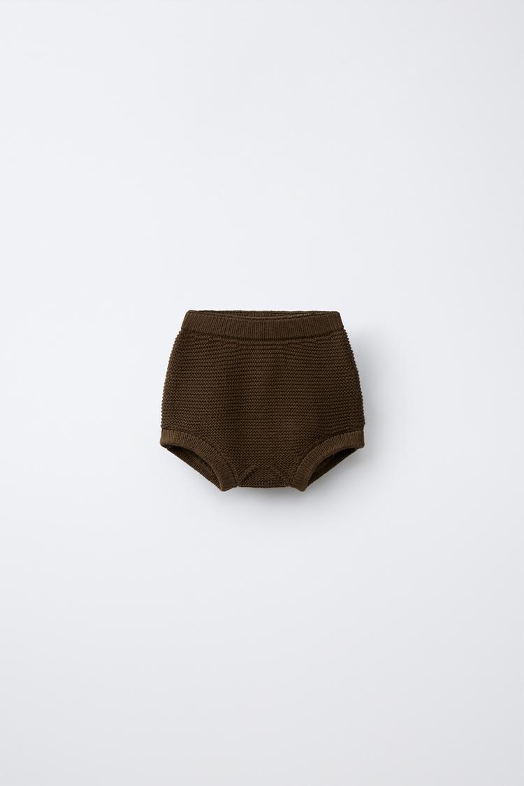 LINKS KNIT PANTIES — Brown