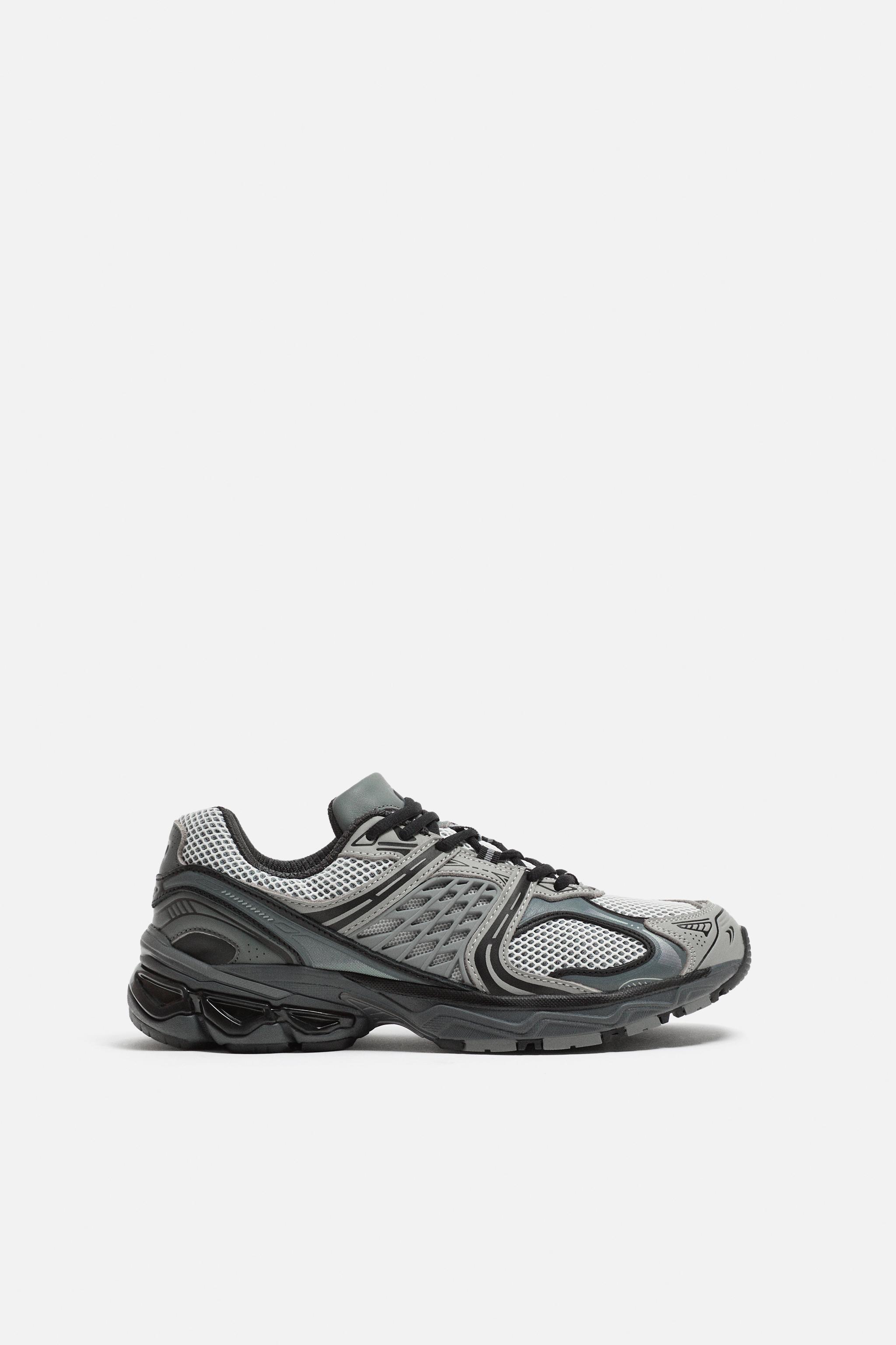 【ZARA】オリジン スニーカー 001★2399/420/529 ORIGINS SNEAKER 001 - Green | ZARA United States