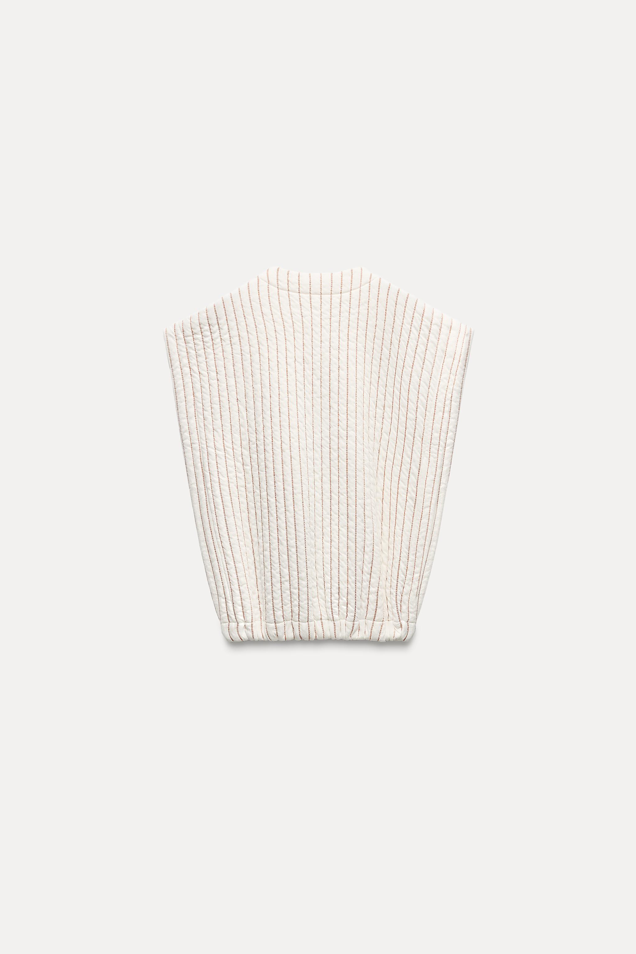 オーバーサイズ パフベスト - ストライプ | ZARA Japan / 日本