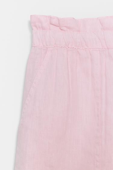 SHORT LIN ZW COLLECTION - Mauve clair de Zara - Image 4