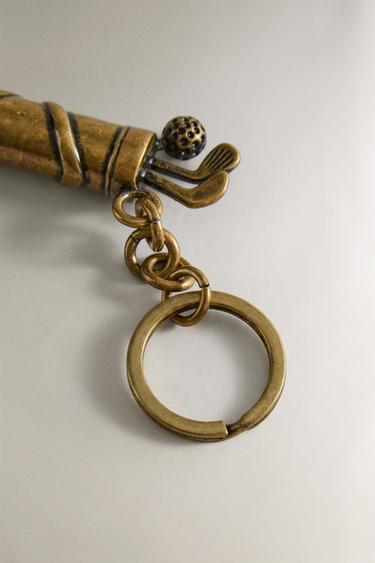 PORTE-CLÉS SAC DE GOLF - Or vieilli de Zara - Image 3