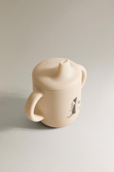 KIDS' RABBIT SILICONE LEARNING CUP - Multicoloured by Zara - Image 1