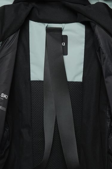 WATER-REPELLENT AND WINDPROOF JACKET WITH RECCO® SYSTEM – SKI COLLECTION - Sky blue by Zara - Image 8
