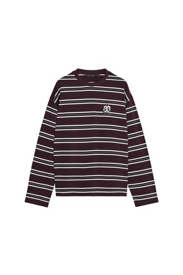 CAMISETA RAYAS BORDADo