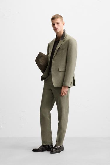 TERNO 100% LINHO - COR 2 da Zara