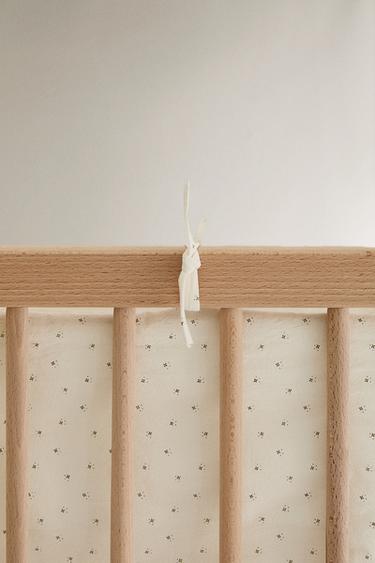 TOUR DE LIT BÉBÉ FLEURS - Vert de Zara - Image 3