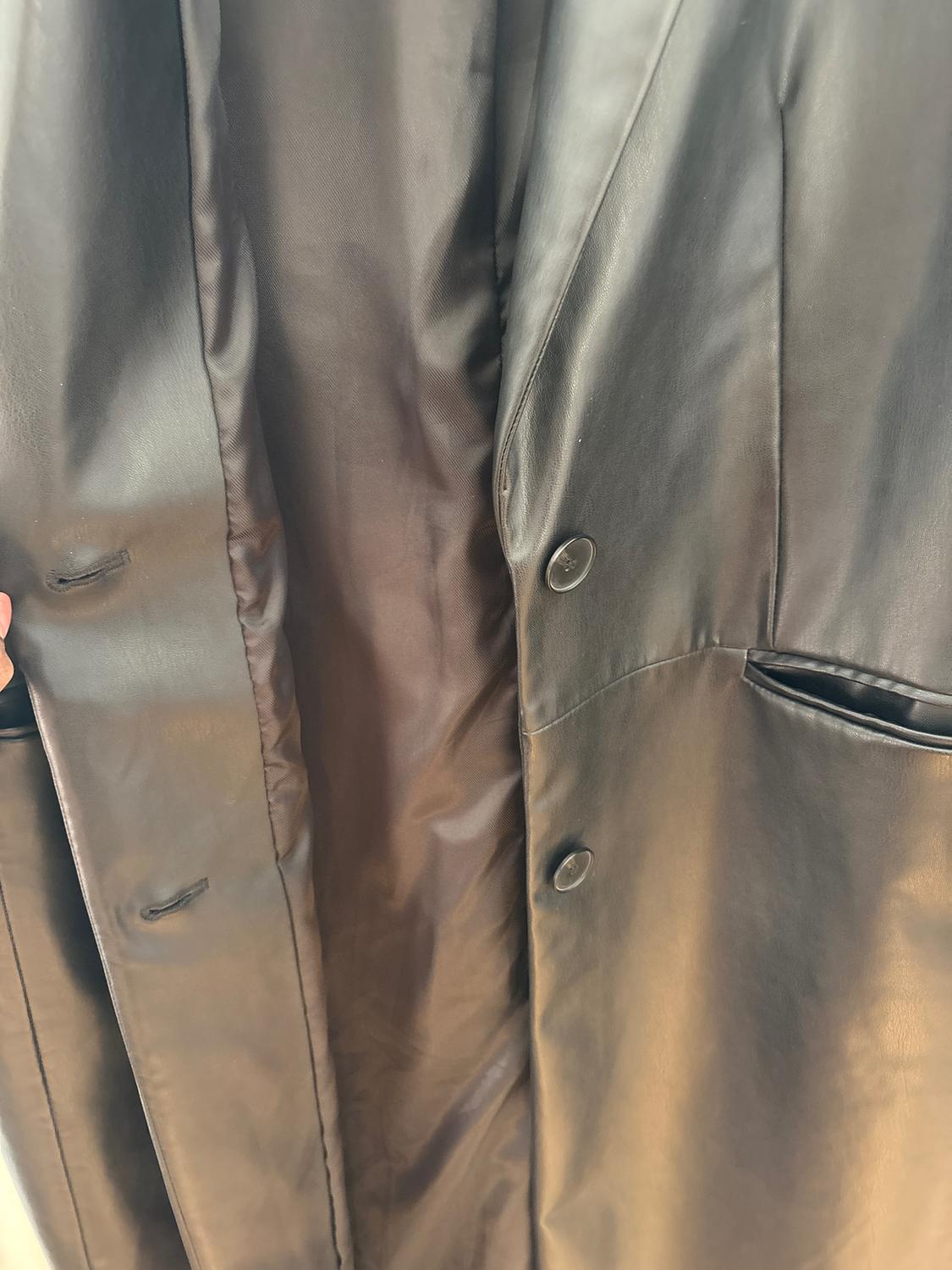 FAUX LEATHER COAT - Image 10