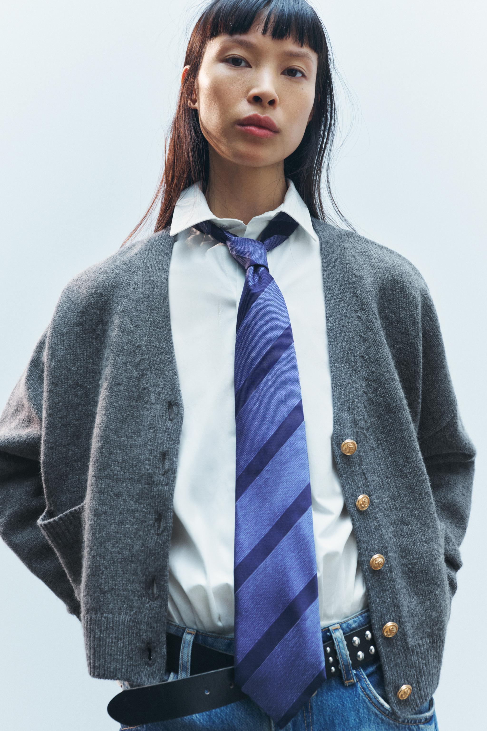 ゴールドボタン 100%ウール ジャケット - エンジ | ZARA Japan