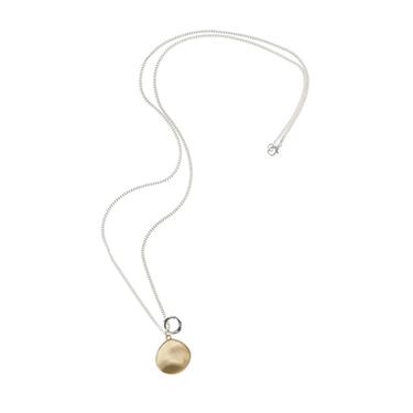 CONTRAST PENDANT NECKLACE - Gold / Silver by Zara