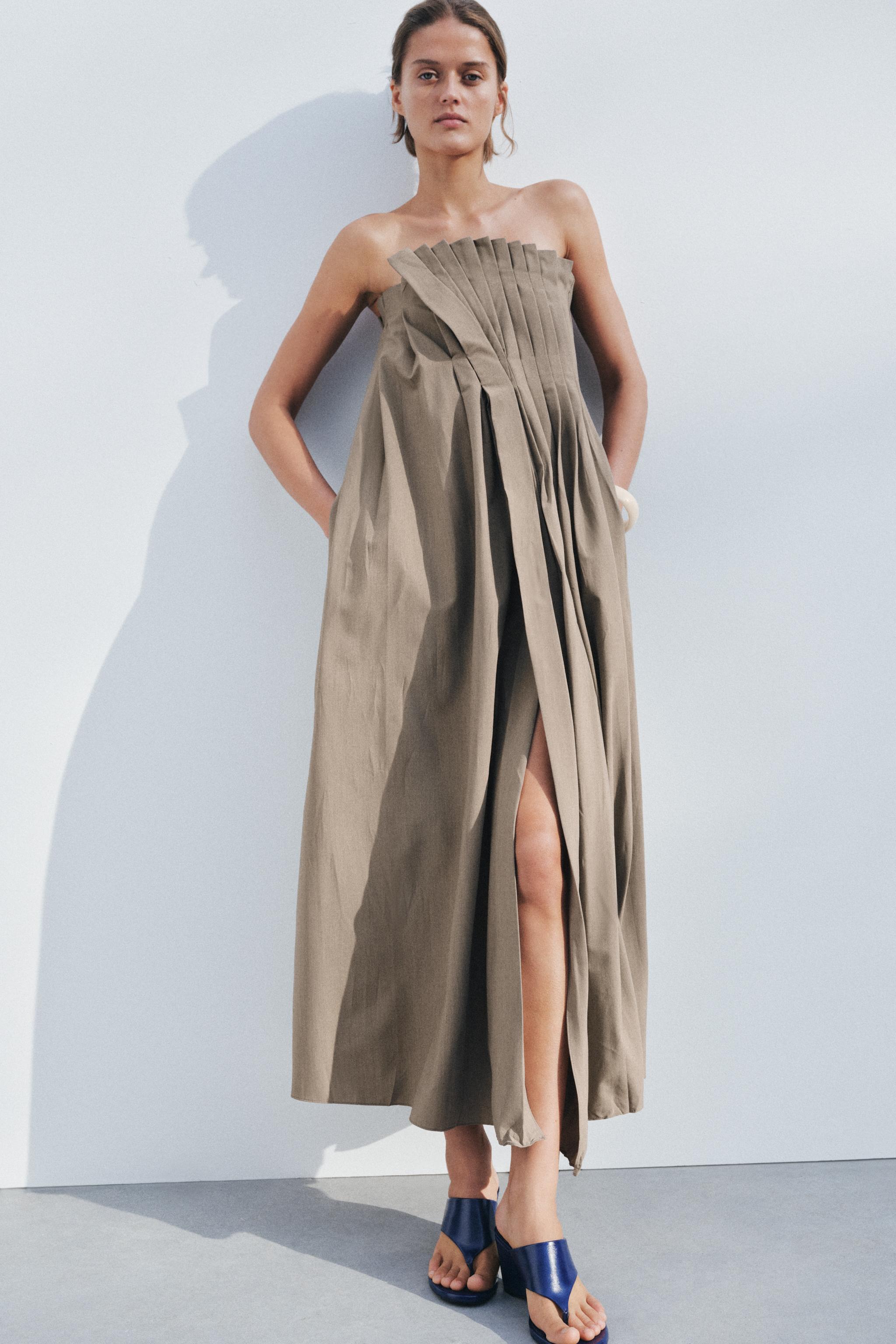 レディースグリーンドレスワンピース | ZARA 日本