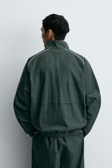 CONTRAST TECHNICAL JACKET - Green by Zara - Image 2