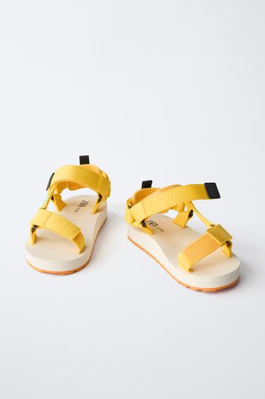 TECHNICAL SANDALS - Yellow by Zara - Image 2