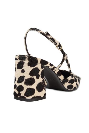 PRINTED SLINGBACK SHOES - Multicoloured by Zara