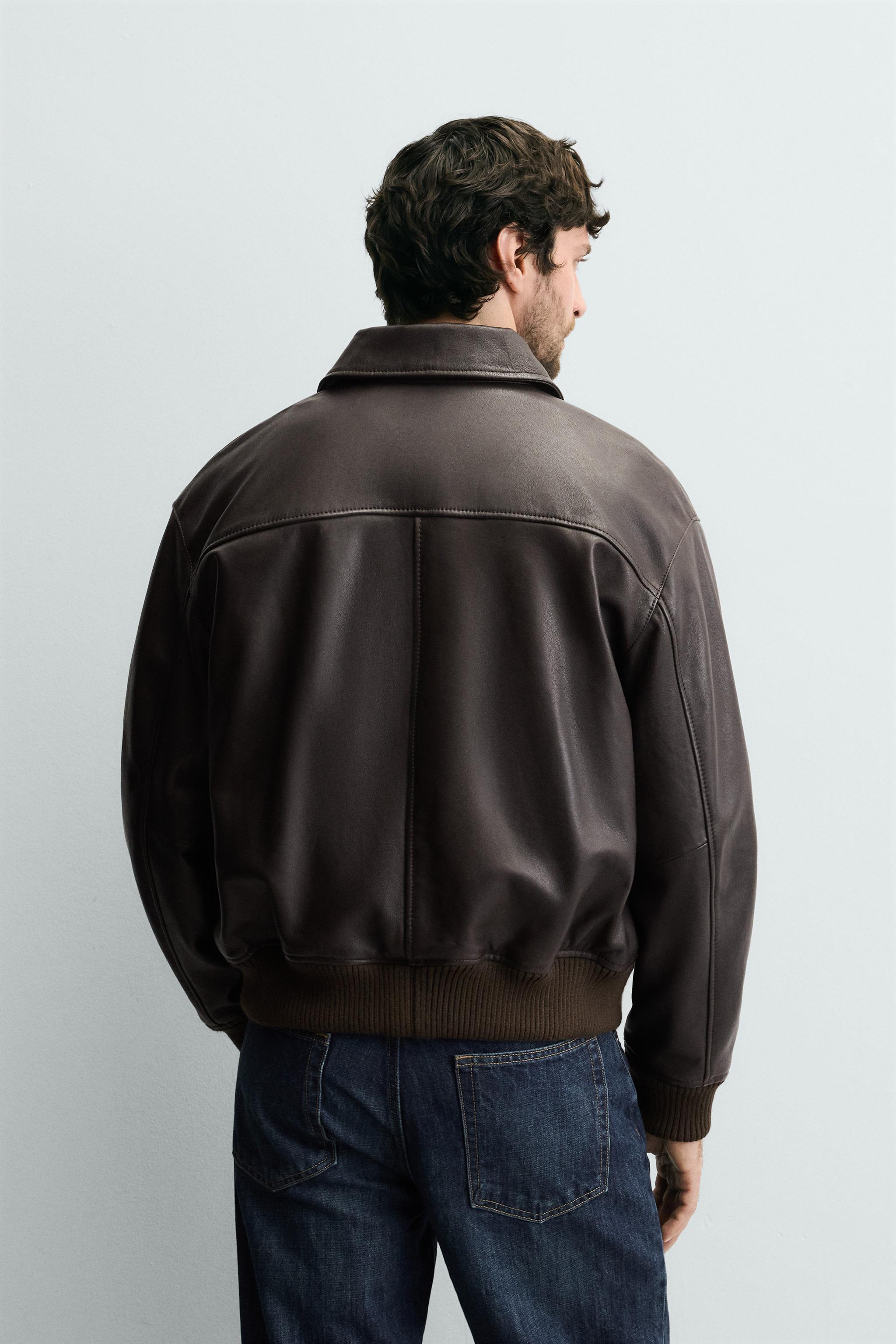 LEATHER POCKET JACKET