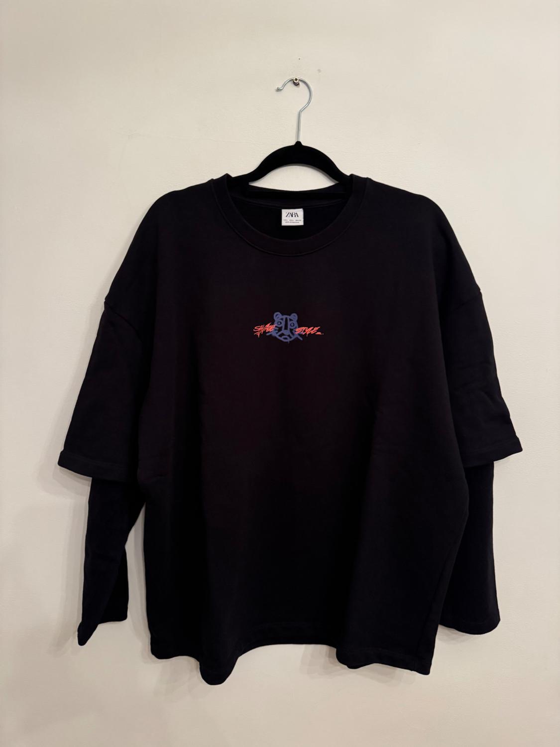 TIGER PRINT SWEATSHIRT