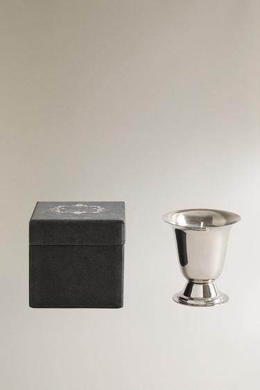 (160 G) BASILICUM CUP SCENTED CANDLE - Mint by Zara - Image 0