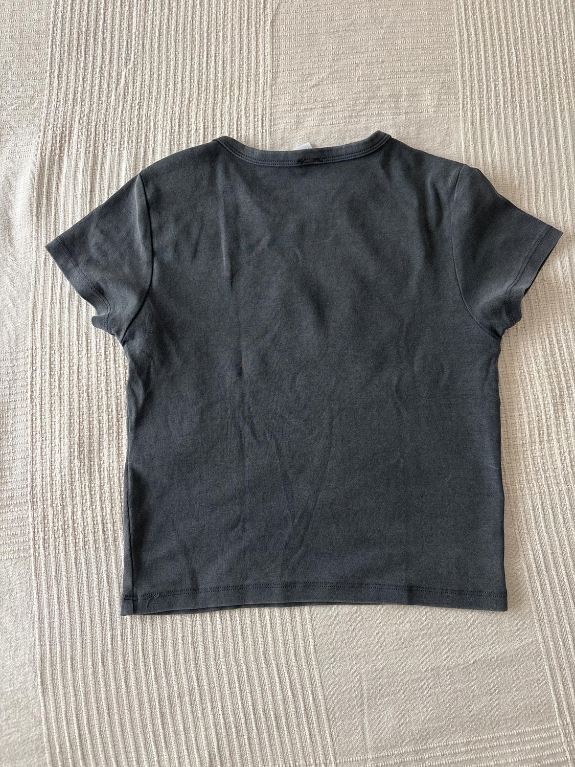 CAMISETA GRIS ZARA Z3D - Image 2