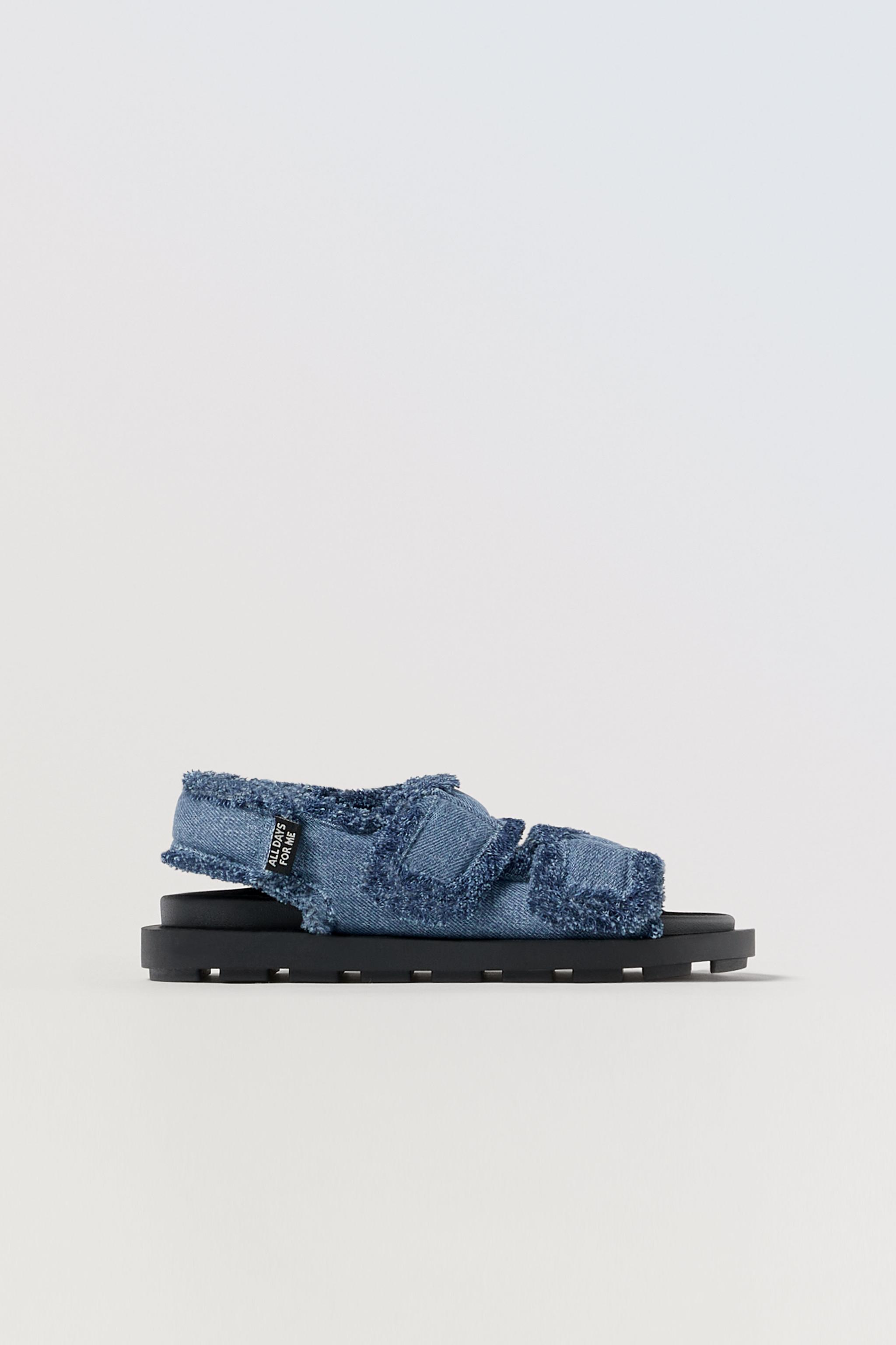 Zara blue best sale collection sandals